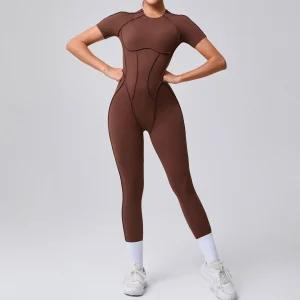One-piece Yoga Jumpsuit leggings Long-sleeved