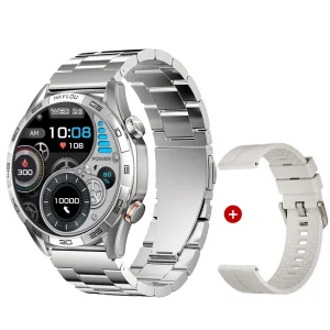 Solar 5 Voice Calling Smartwatch  24H Health Monitoring for Men