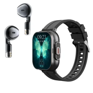 2 in 1 Built-in Smartwatch with Earphone Multi-Sport NFC for iPhone &Android